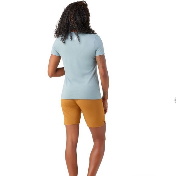 Smartwool Women’s Carved Logo Merino Wool Short Sleeve Graphic Tee - Picture 2 of 6